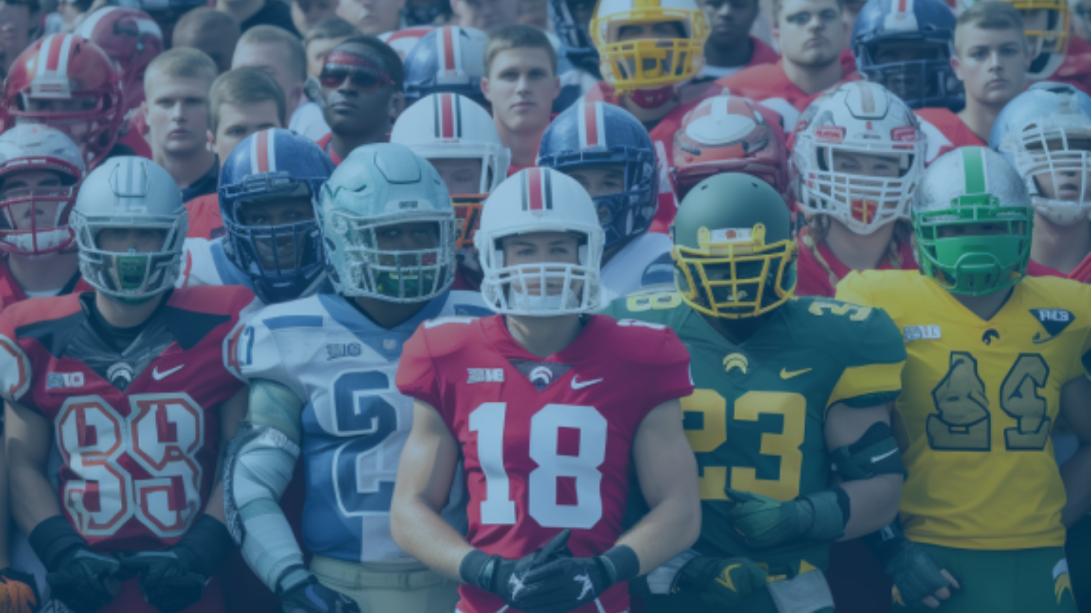 We asked AI to generate what the average fan from each Big Ten football team looked like